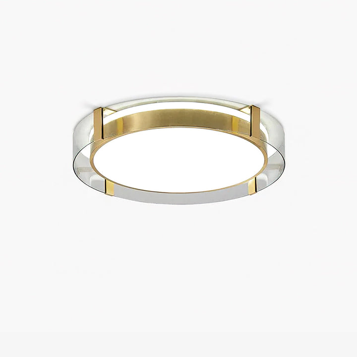 Erliris Plafonnier Rond Métal Moderne - Neutralighting