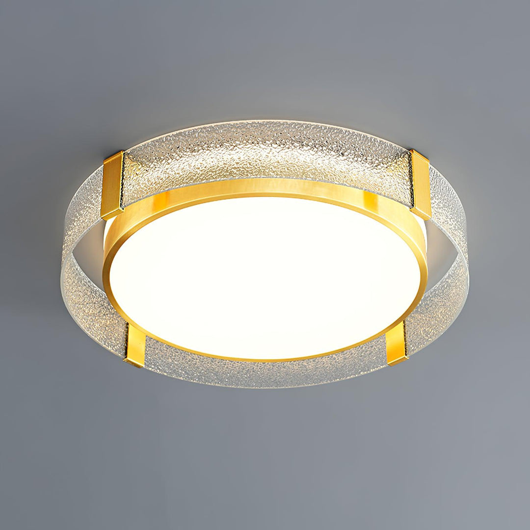 Erliris Plafonnier Rond Métal Moderne - Neutralighting