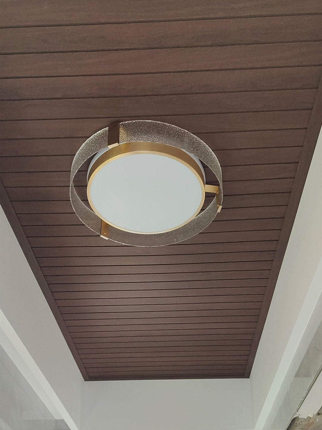 Erliris Plafonnier Rond Métal Moderne - Neutralighting
