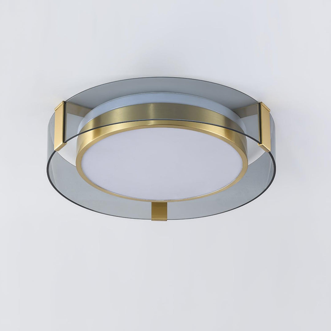 Erliris Plafonnier Rond Métal Moderne - Neutralighting