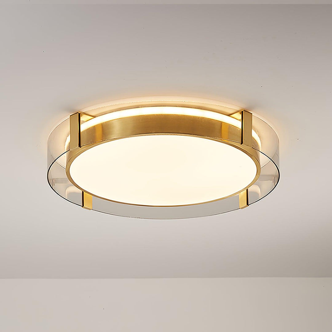 Erliris Plafonnier Rond Métal Moderne - Neutralighting
