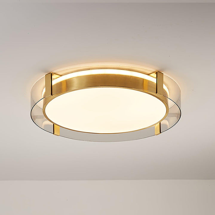 Erliris Plafonnier Rond Métal Moderne - Neutralighting