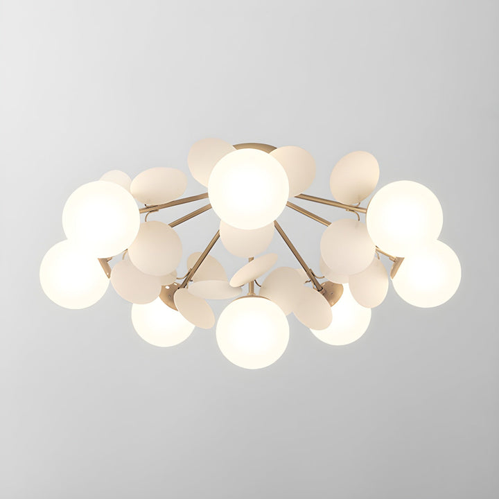 Solara Plafonnier Rond Macaron aux Couleurs Pastel - Neutralighting