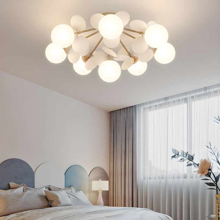 Solara Plafonnier Rond Macaron aux Couleurs Pastel - Neutralighting