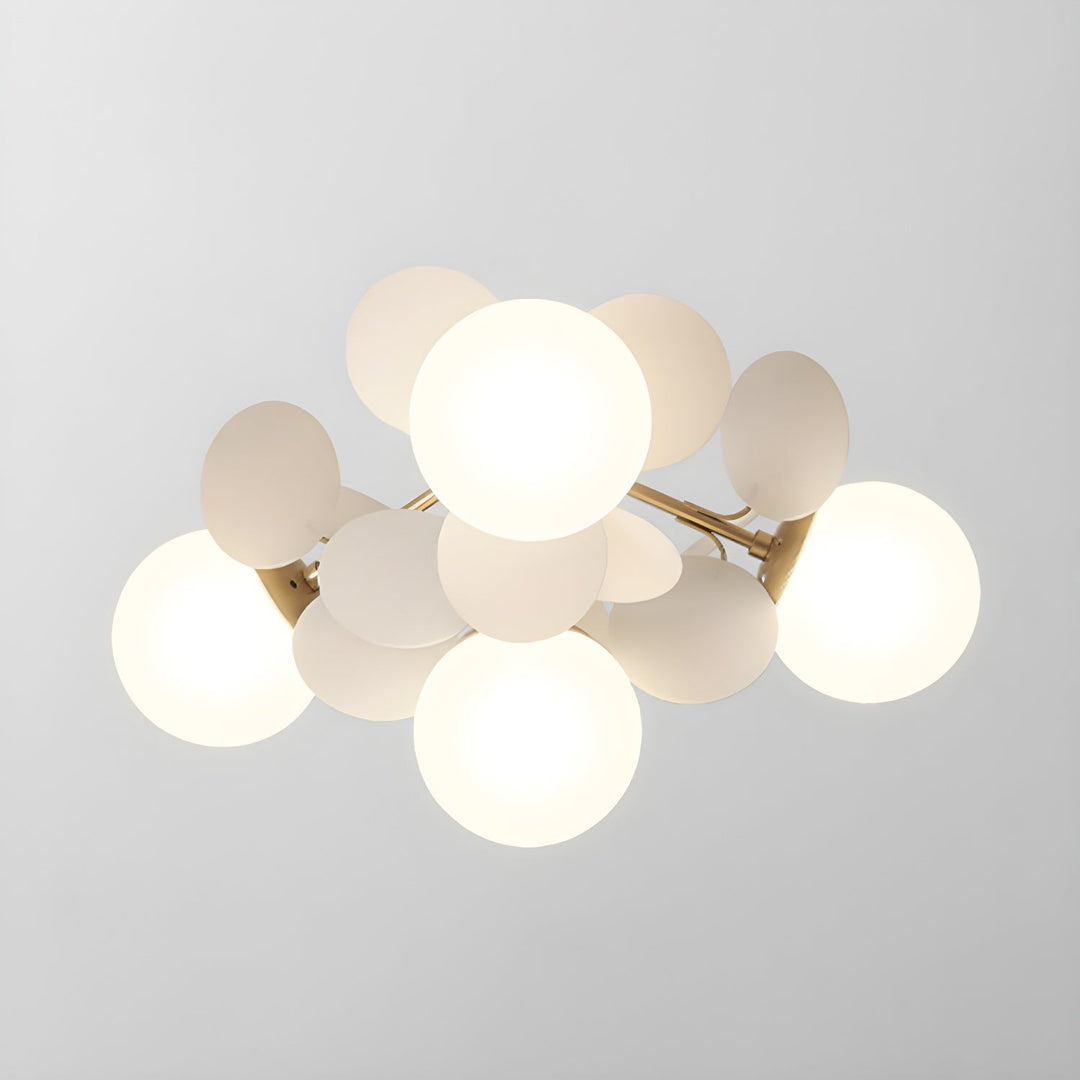 Solara Plafonnier Rond Macaron aux Couleurs Pastel - Neutralighting