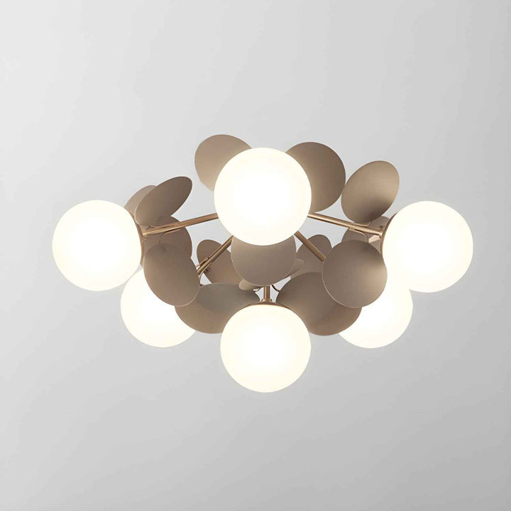 Solara Verre 25.5cm Blanc LED