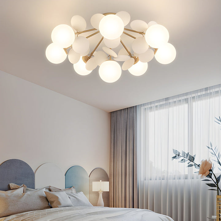 Solara Plafonnier Rond Macaron aux Couleurs Pastel - Neutralighting