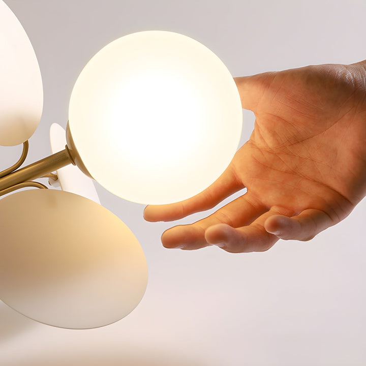 Solara Plafonnier Rond Macaron aux Couleurs Pastel - Neutralighting