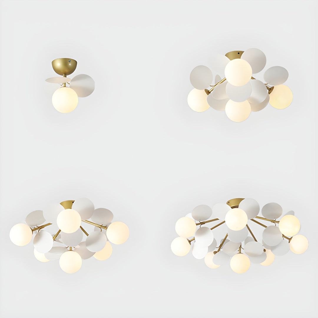 Solara Plafonnier Rond Macaron aux Couleurs Pastel - Neutralighting