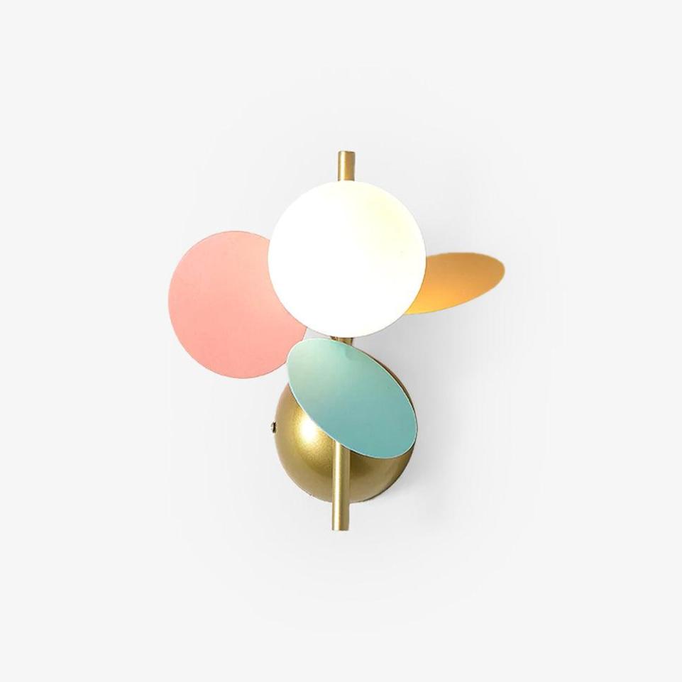 Culoren Applique Murale Ronde en Verre Art Nordique - Neutralighting