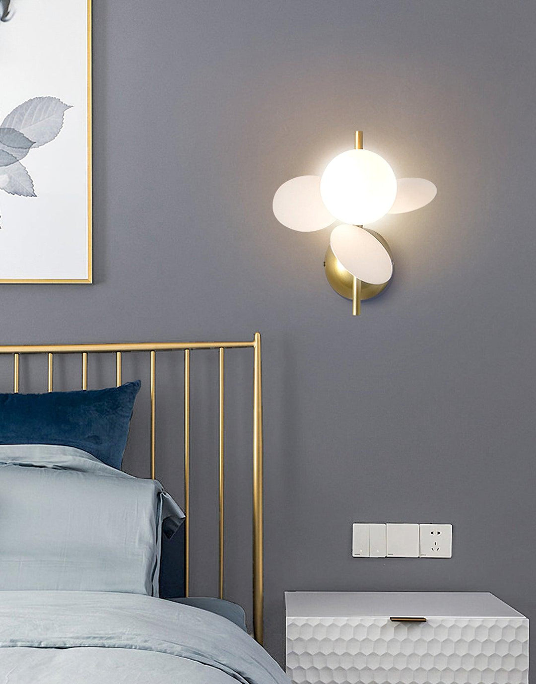 Culoren Applique Murale Ronde en Verre Art Nordique - Neutralighting