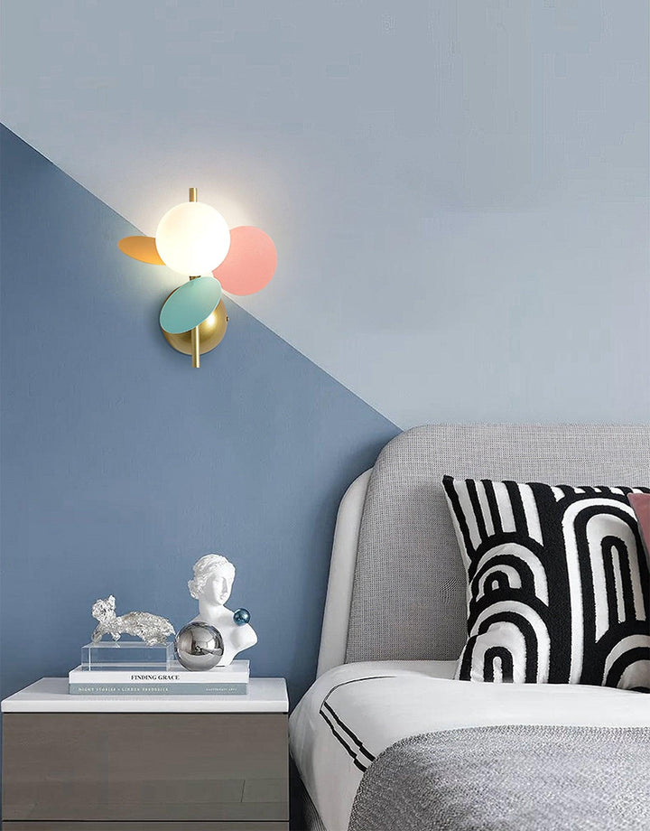 Culoren Applique Murale Ronde en Verre Art Nordique - Neutralighting