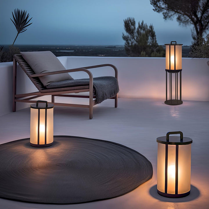 Ray Lanterne Pilier Ronde Lumière Extérieure - Neutralighting