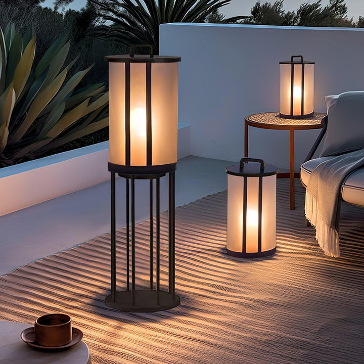 Ray Lanterne Pilier Ronde Lumière Extérieure - Neutralighting