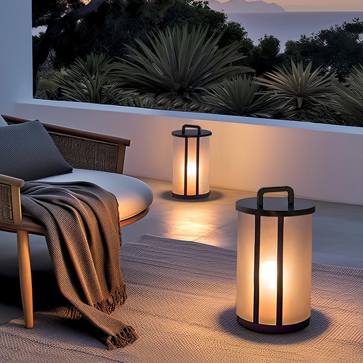 Ray Lanterne Pilier Ronde Lumière Extérieure - Neutralighting