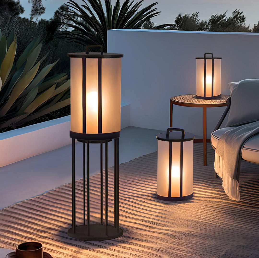 Ray Lanterne Pilier Ronde Lumière Extérieure - Neutralighting