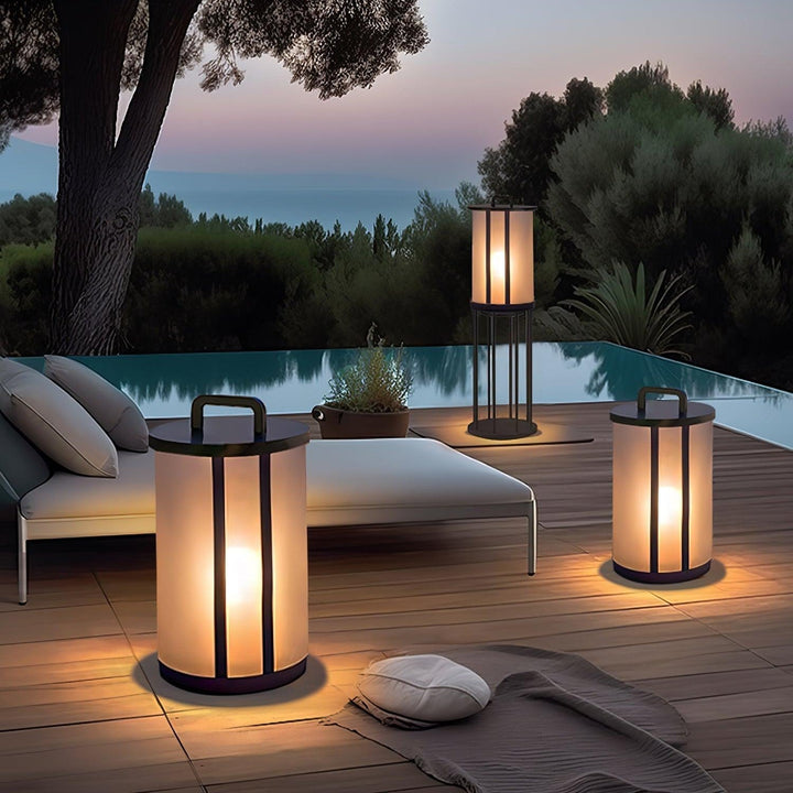 Ray Lanterne Pilier Ronde Lumière Extérieure - Neutralighting