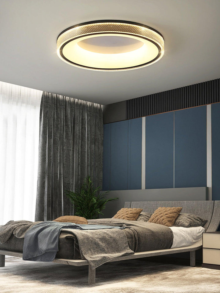 Solara Plafonnier Rond Encastré Minimaliste Chaud - Neutralighting