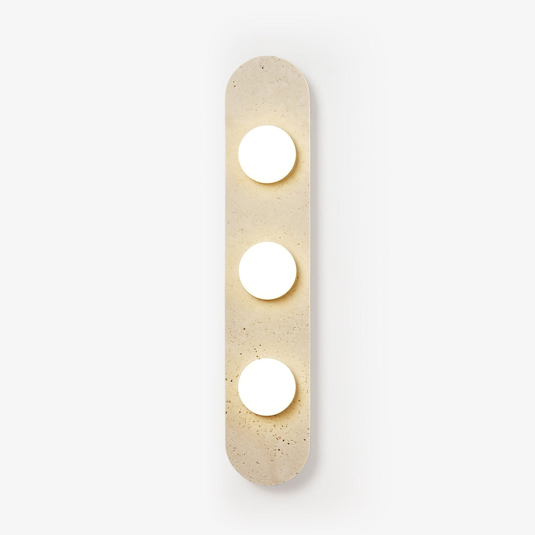 Zasoliel Applique Murale Minimaliste en Travertin - Neutralighting