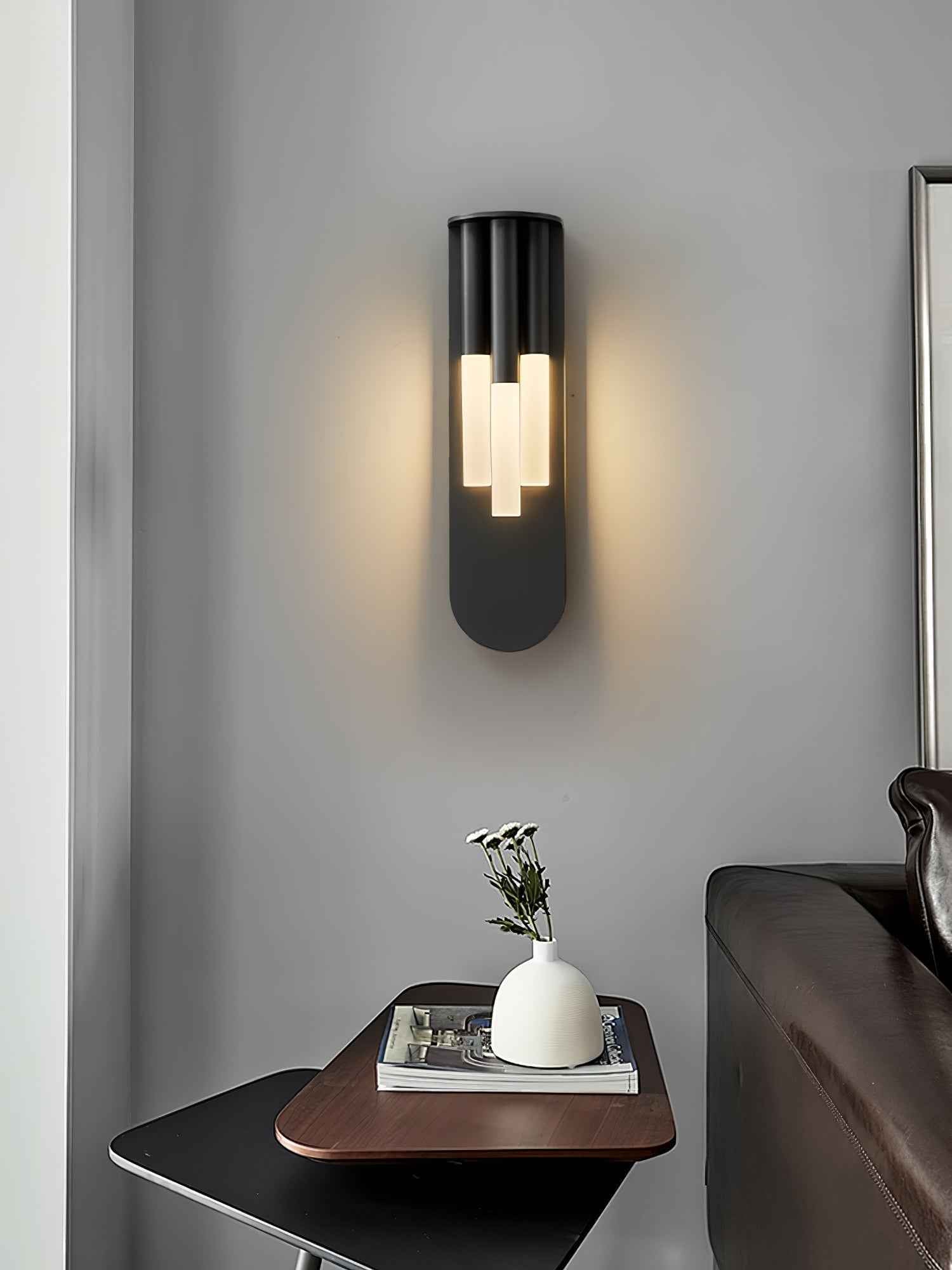 Oraeen Acrylique 12cm Noir LED
