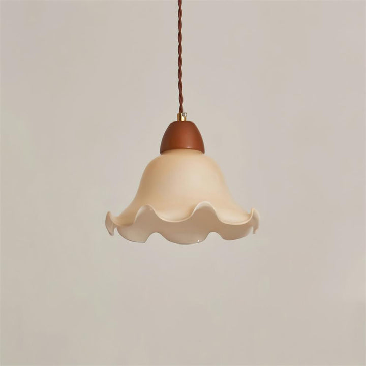 Glyna Lampe Suspendue en Verre Ondulé - Neutralighting