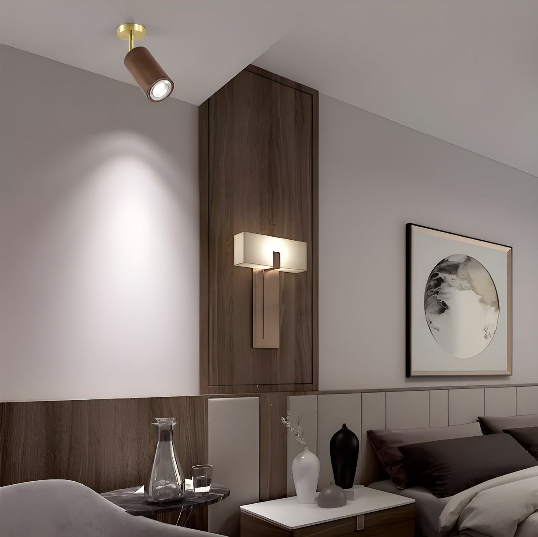 Usolila Lampe Plafonnier Moderne Minimaliste en Bois - Neutralighting