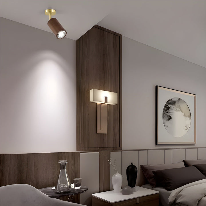 Usolila Lampe Plafonnier Moderne Minimaliste en Bois - Neutralighting