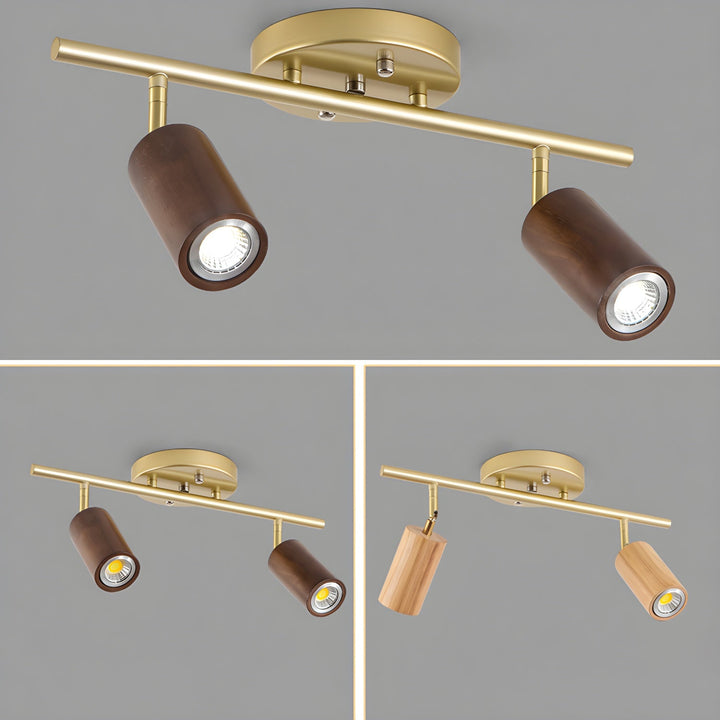 Usolila Lampe Plafonnier Moderne Minimaliste en Bois - Neutralighting