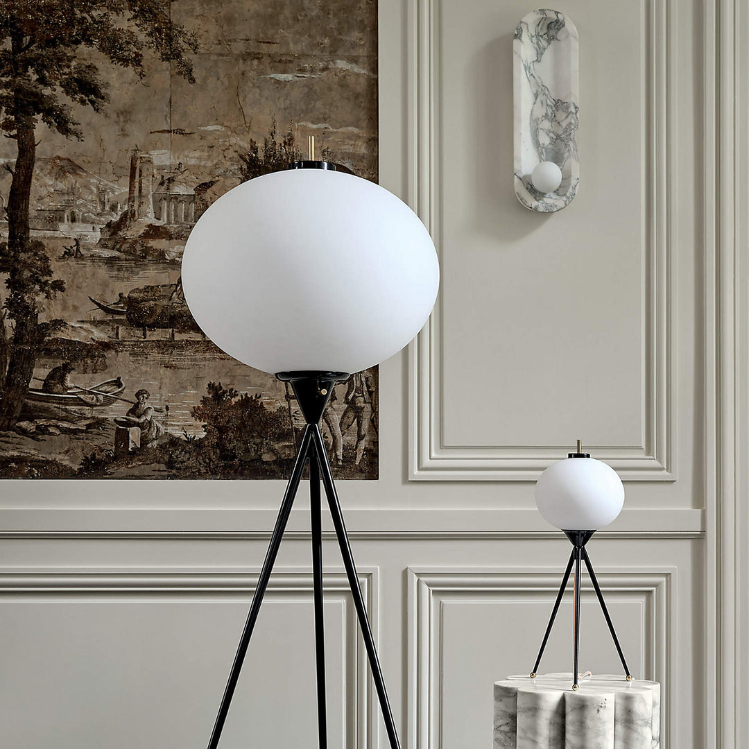 Alsolarae Applique Murale en Marbre et Verre Moderne Minimaliste - Neutralighting