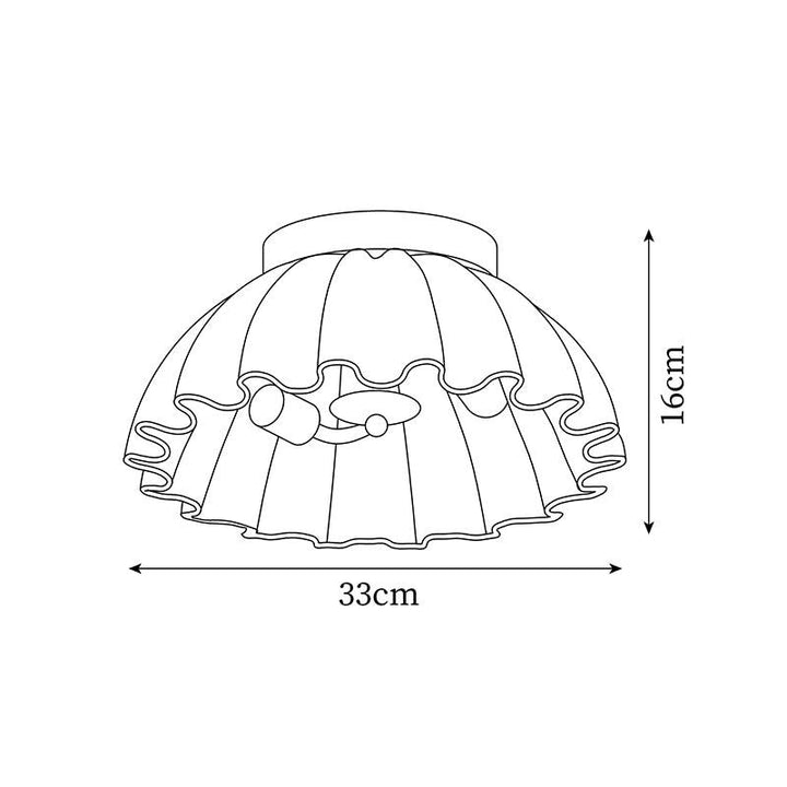 Mira Plafonnier Moderne en Métal - Neutralighting