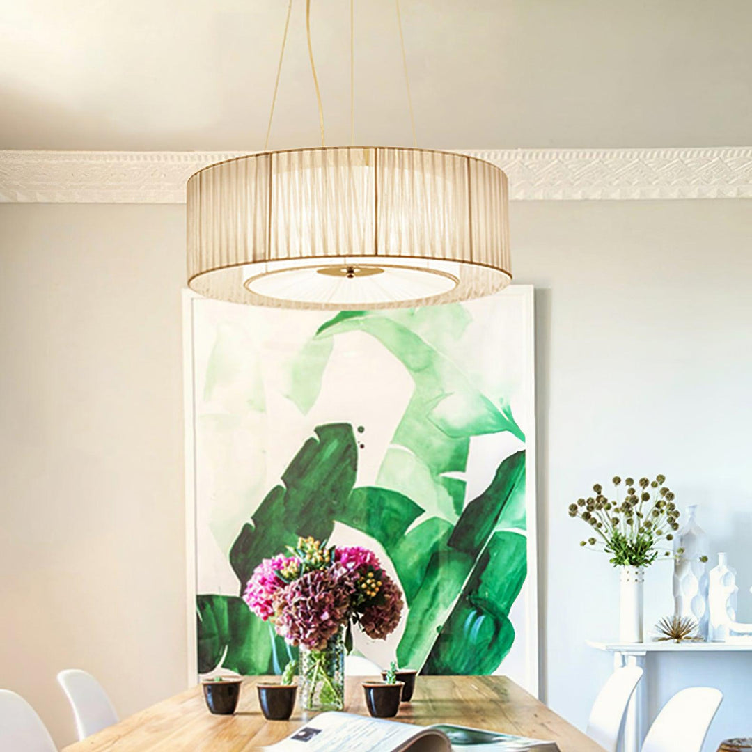 Leo Lampe Pendante Moderne en Tissu - Neutralighting