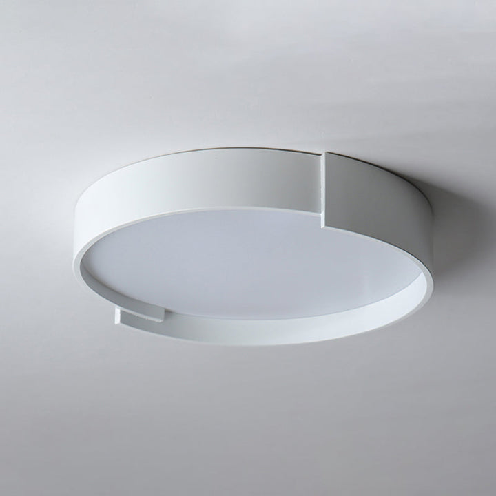 Arisha Plafonnier Rond Moderne, Métal/Acrylique, Blanc/Gris/Vert/Doré, Salon - Neutralighting