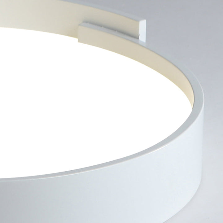 Arisha Plafonnier Rond Moderne, Métal/Acrylique, Blanc/Gris/Vert/Doré, Salon - Neutralighting