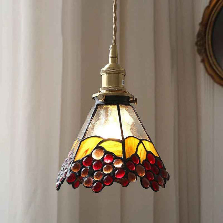 Tiffany Vintage Suspension Verre Chambre À Coucher/Salle À Manger - Neutralighting