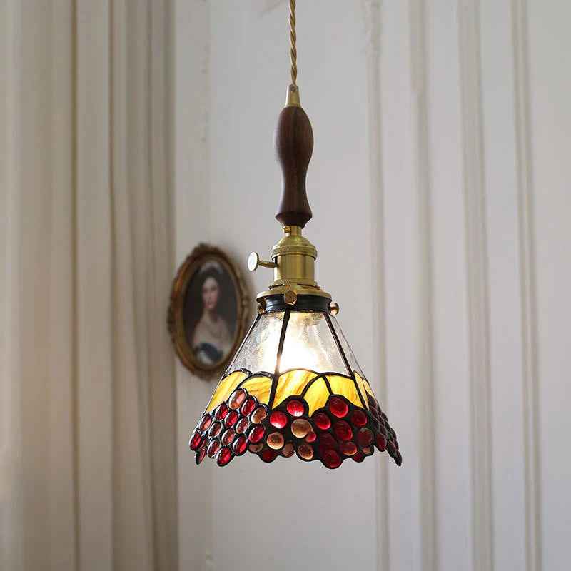 Tiffany Vintage Suspension Verre Chambre À Coucher/Salle À Manger - Neutralighting