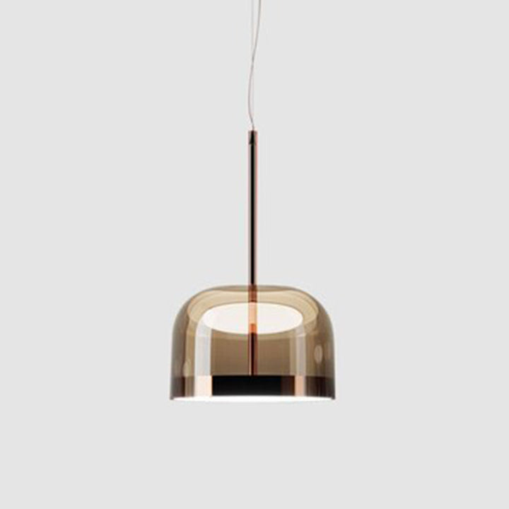 Valentina Suspension Nordique, Métal/Verre, Noir/Or, Salle à Manger - Neutralighting