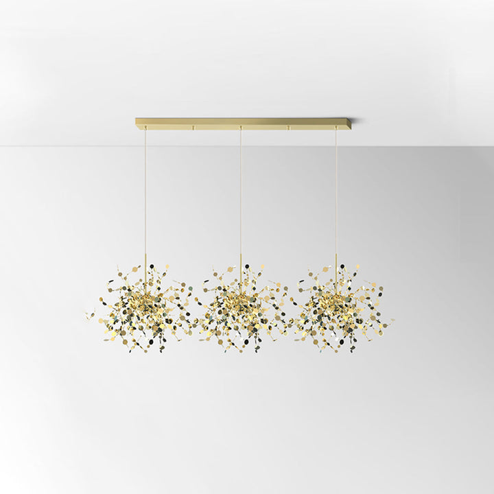 Ovela Suspension Divergence Inhabituelle. Acier Inoxydable. Or/Argent. Salle à Manger/Salon - Neutralighting