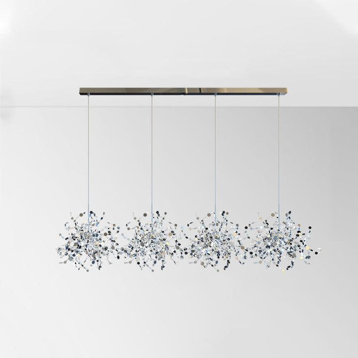Ovela Suspension Divergence Inhabituelle. Acier Inoxydable. Or/Argent. Salle à Manger/Salon - Neutralighting