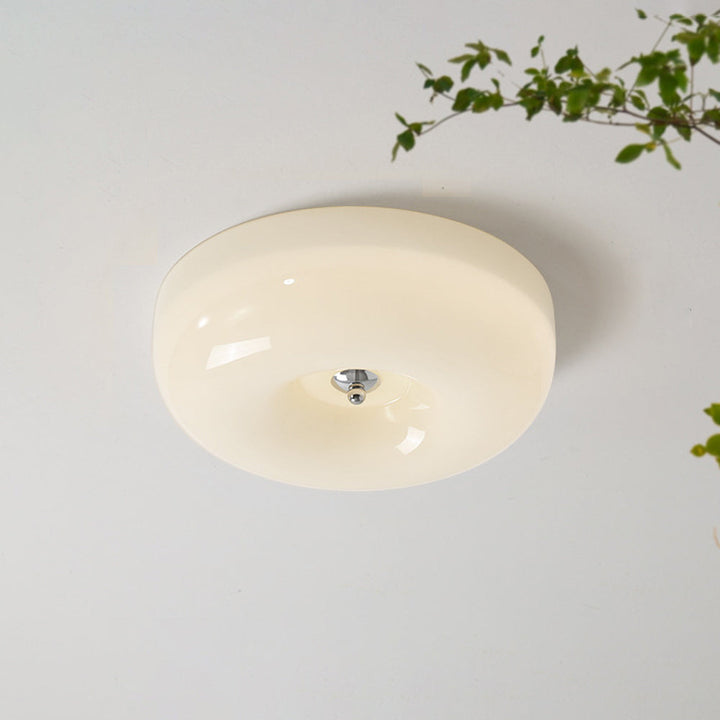 Candy Plafonnier en Verre Crème - Neutralighting