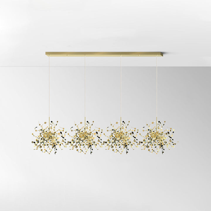 Ovela Suspension Divergence Inhabituelle. Acier Inoxydable. Or/Argent. Salle à Manger/Salon - Neutralighting