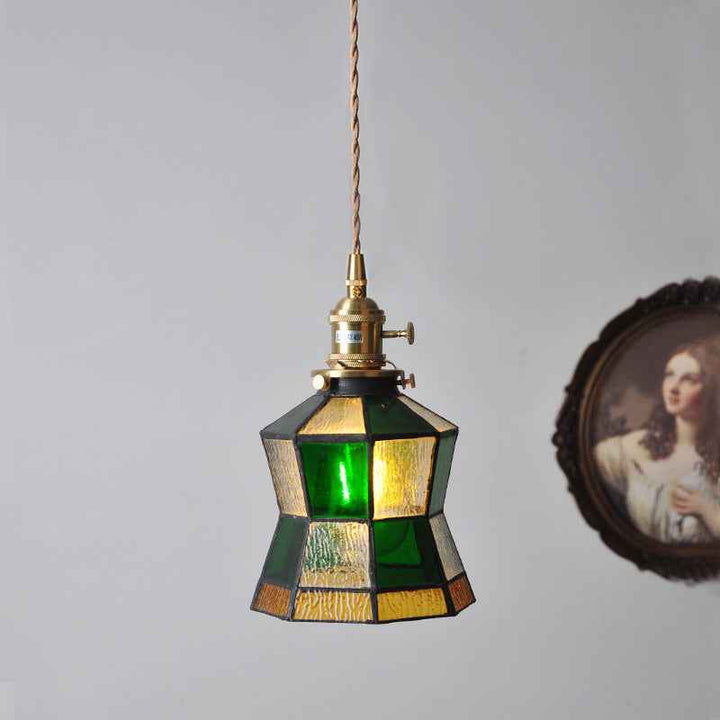 Tiffany Vintage Créatif Suspension Verre Salon/Chambre À Coucher - Neutralighting