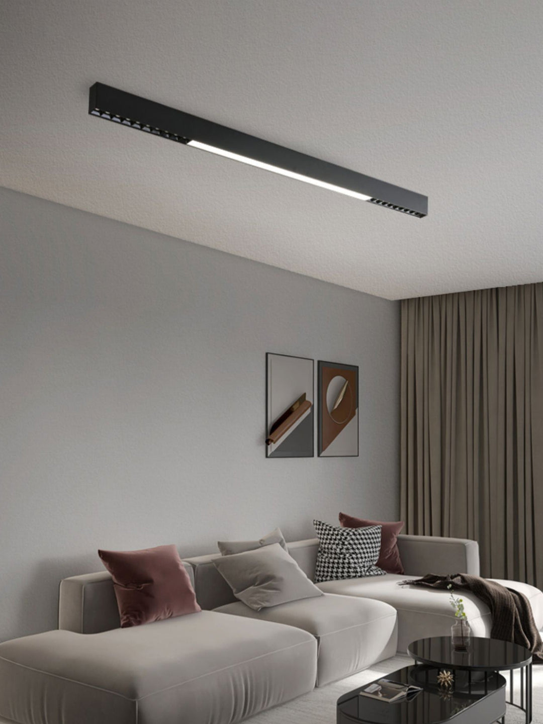 Line Suspension Flottante Moderne en Aluminium - Neutralighting
