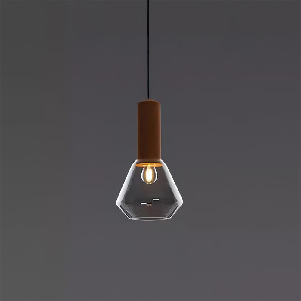 Givor Lampe Suspendue en Verre Givré - Neutralighting