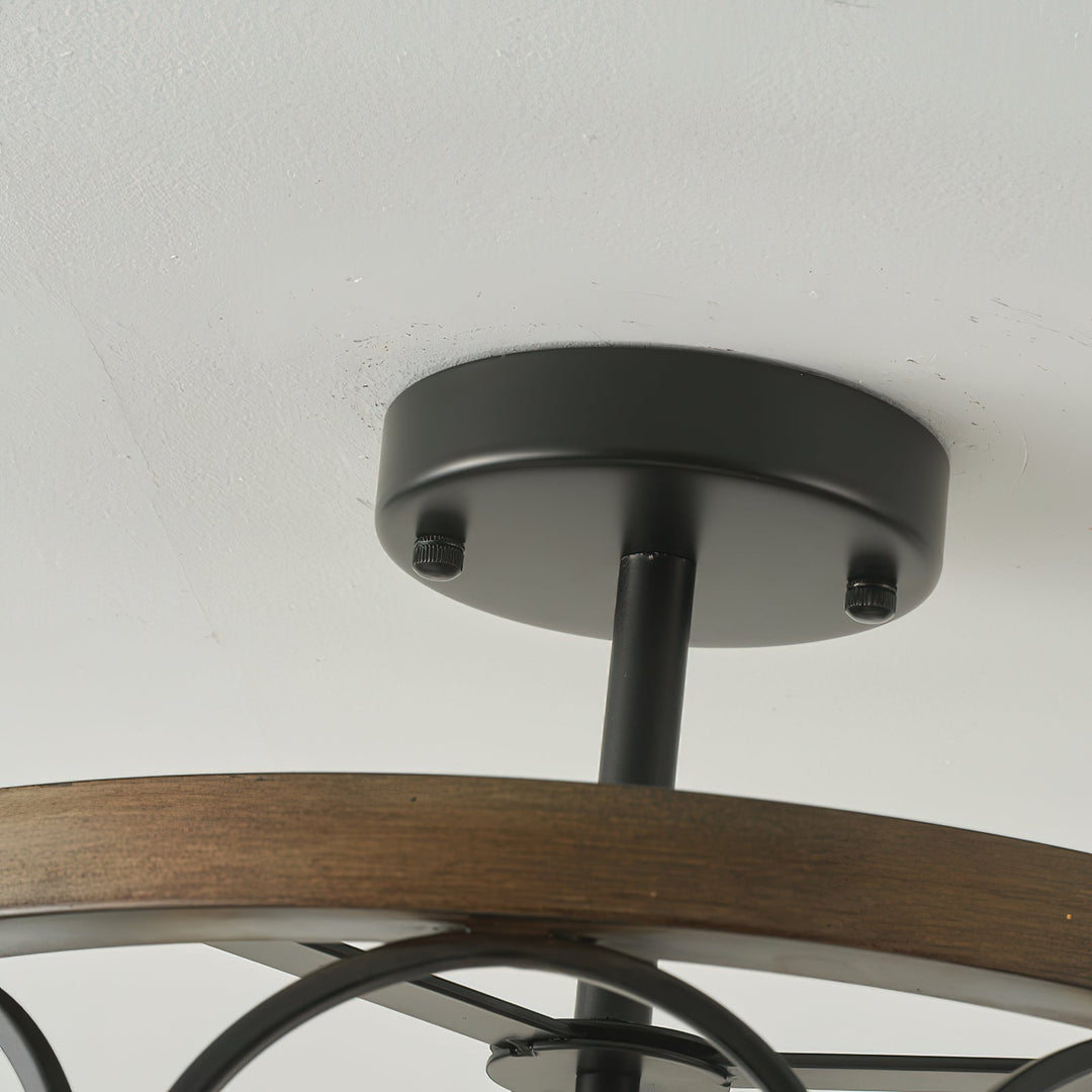 Arthaen Lampe de Plafond Métallique Industrielle Vintage - Neutralighting