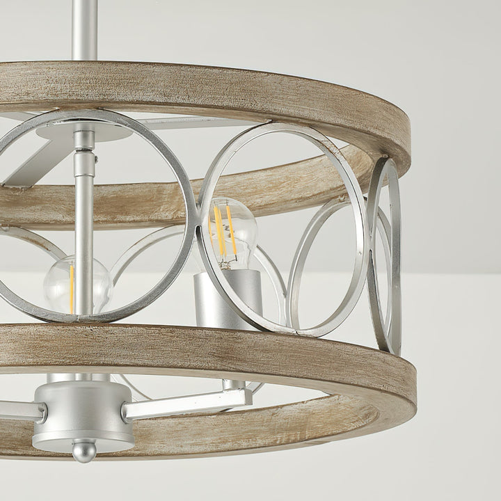 Arthaen Lampe de Plafond Métallique Industrielle Vintage - Neutralighting