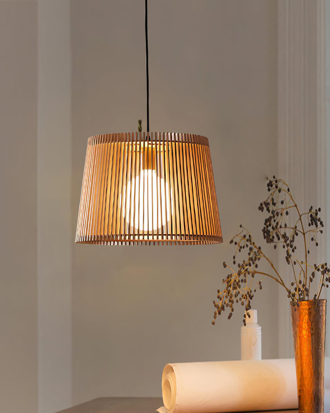 Liorace Suspension Retro en Bois - Neutralighting