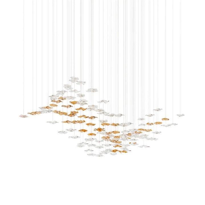 Vecarisra Suspension Lampes Art Verre Tidal Luxe - Neutralighting