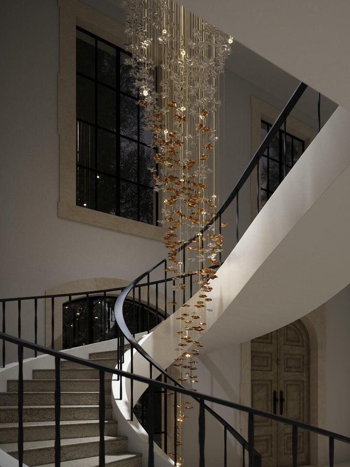 Vecarisra Suspension Lampes Art Verre Tidal Luxe - Neutralighting
