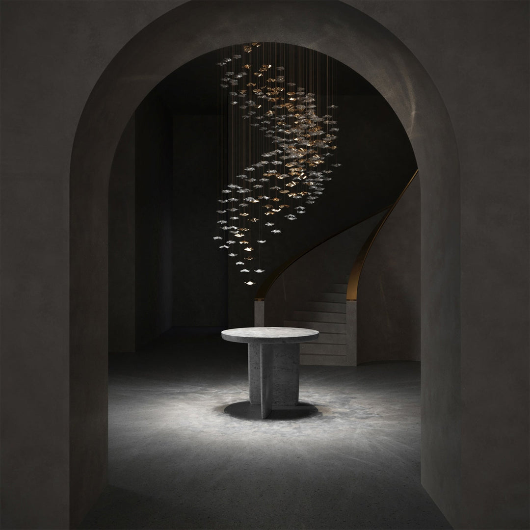 Vecarisra Suspension Lampes Art Verre Tidal Luxe - Neutralighting