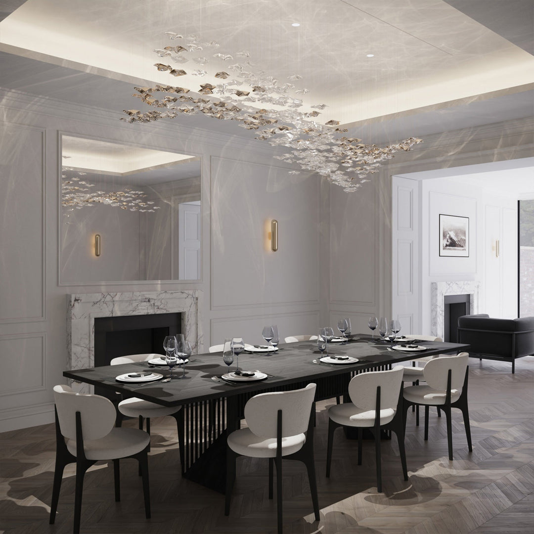 Vecarisra Suspension Lampes Art Verre Tidal Luxe - Neutralighting